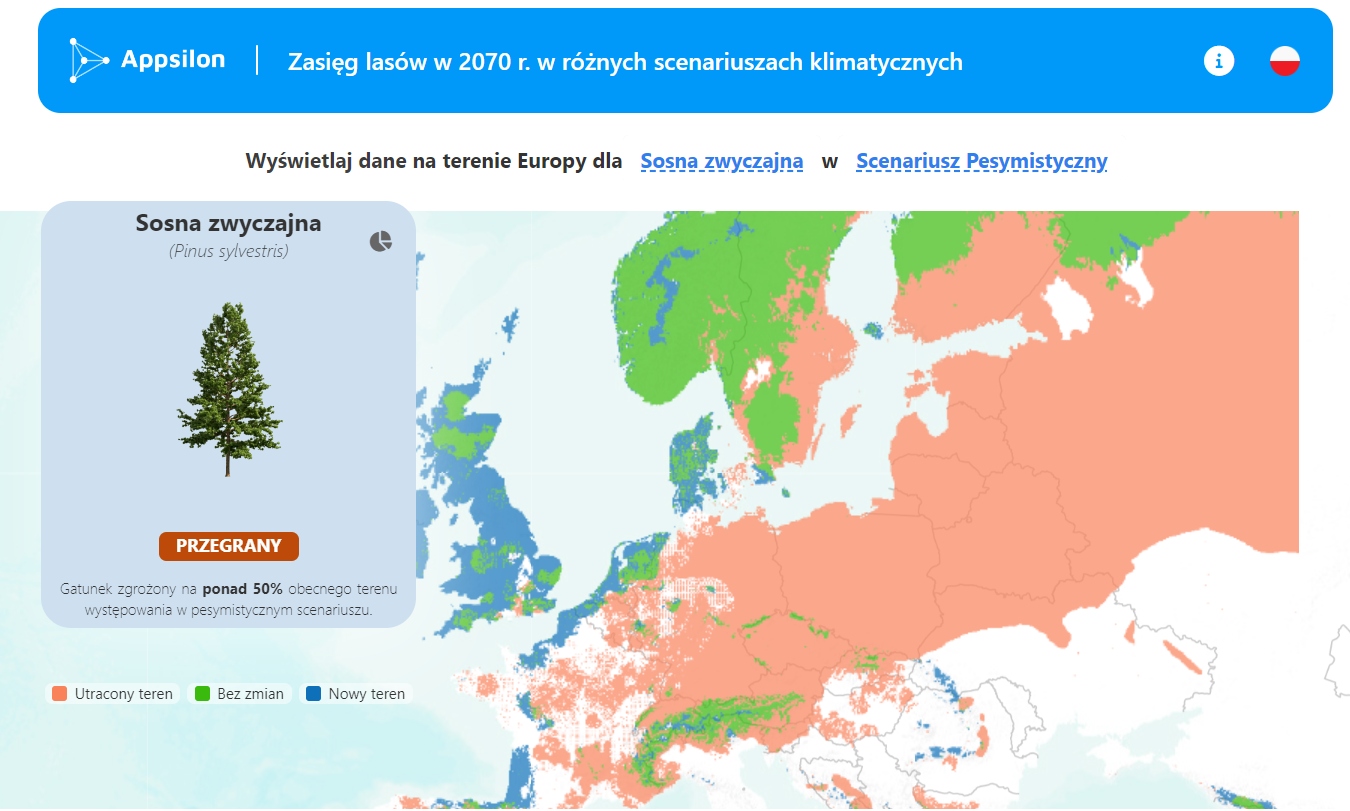 Future Forests sosna zwyczajna