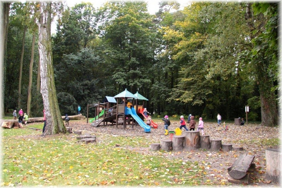 Plac zabaw w Arboretum