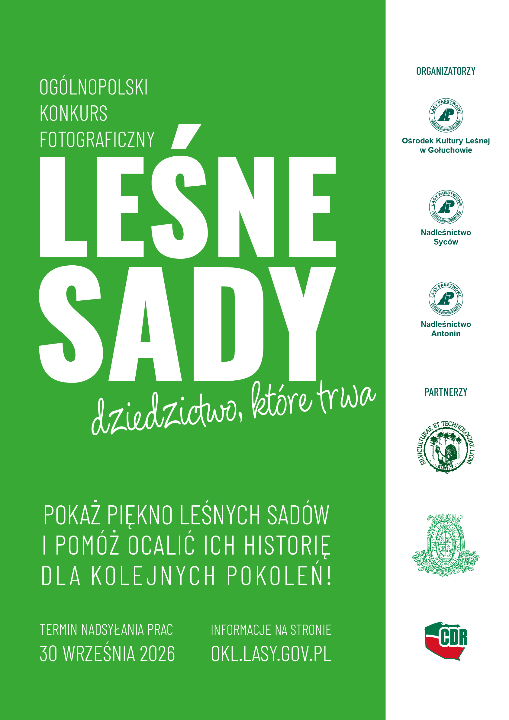 Lesne sady Plakat
